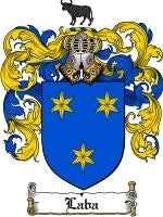 Laba coat of arms family crest download