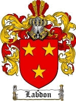 Labdon coat of arms family crest download