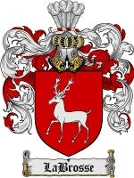 Labrosse coat of arms family crest download