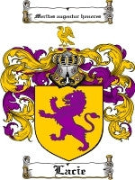 Lacie coat of arms family crest download