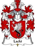 Lacki coat of arms family crest download