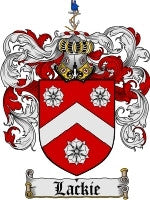 Lackie coat of arms family crest download