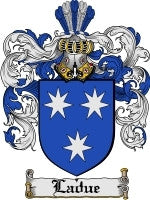 Ladue coat of arms family crest download