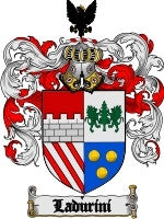 Ladurini coat of arms family crest download