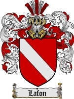 Lafon coat of arms family crest download