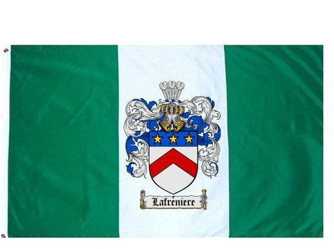 Lafreniere family crest coat of arms flag