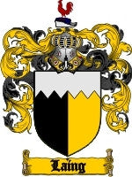 Laing coat of arms family crest download