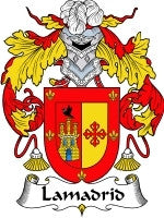 Lamadrid coat of arms family crest download