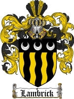 Lambrick coat of arms family crest download