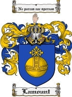 Lamount coat of arms family crest download