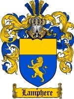 Lamphere coat of arms family crest download