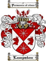 Lampston coat of arms family crest download