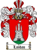 Landau coat of arms family crest download