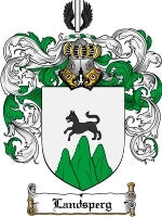 Landsperg coat of arms family crest download
