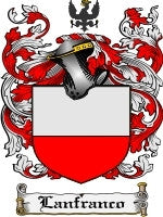 Lanfranco coat of arms family crest download