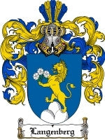 Langenberg coat of arms family crest download