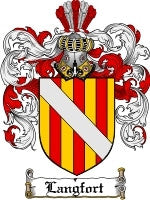 Langfort coat of arms family crest download
