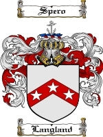 Langland coat of arms family crest download