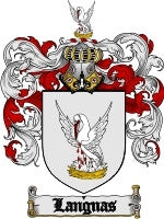 Langnas coat of arms family crest download