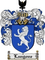 Langone coat of arms family crest download