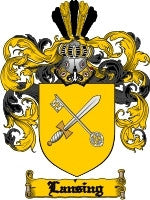 Lansing coat of arms family crest download