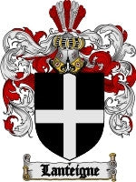 Lanteigne coat of arms family crest download