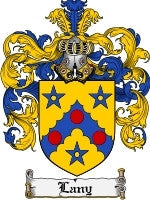 Lany coat of arms family crest download
