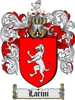 Larini coat of arms family crest download