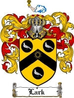 Lark coat of arms family crest download