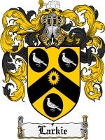 Larkie coat of arms family crest download