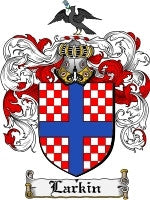 Larkin coat of arms family crest download