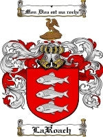 Laroach coat of arms family crest download