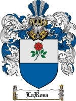 Larosa coat of arms family crest download