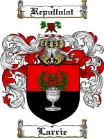 Larrie coat of arms family crest download