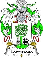 Larrinaga coat of arms family crest download