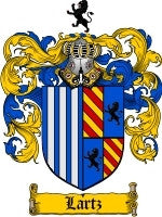 Lartz coat of arms family crest download
