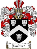 Lashford coat of arms family crest download