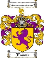 Lassie coat of arms family crest download