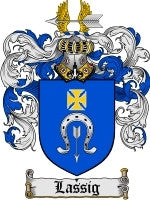 Lassig coat of arms family crest download