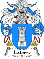 Latorre coat of arms family crest download