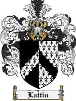 Lattin coat of arms family crest download
