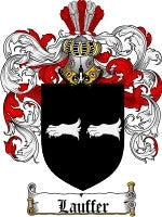 Lauffer coat of arms family crest download