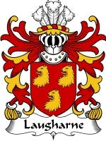 Laugharne coat of arms family crest download