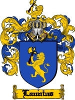 Launius coat of arms family crest download