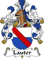 Lauter coat of arms family crest download