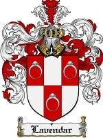 Lavendar coat of arms family crest download