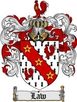 Law coat of arms family crest download