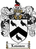 Laweson coat of arms family crest download