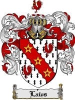 Laws coat of arms family crest download