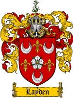 Layden coat of arms family crest download